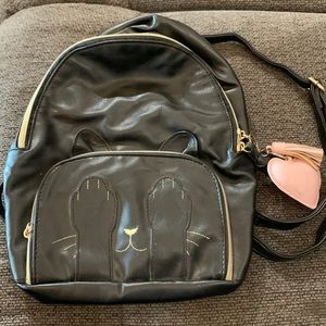 Backpack - black cat.